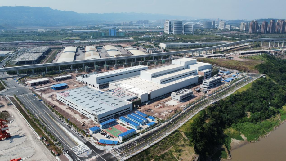 ABB重庆两江新区变压器智能制造基地迁建项目主厂房屋面工程已完成 预计年底竣工亿博电竞 亿博官网(图1)